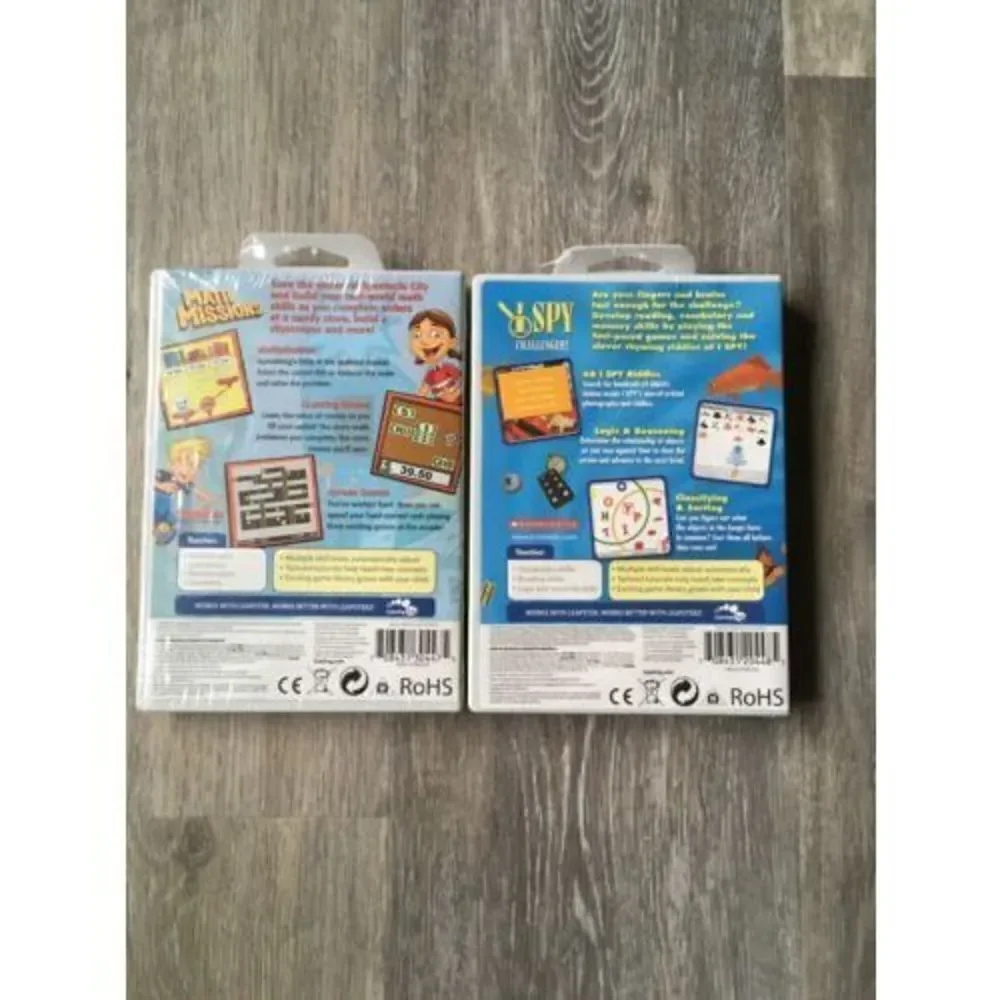 New Leapster Learning Game-MATH MISSIONS 1st-3rd& Leapster 1st-4th Grade.I SPY.